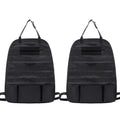 Car Seat Back Organizer - Upgraded Tactical Molle Vehicle Panel Universal Fit Car Seat Cover Protector with Multiple Pockets for Truck SUV MPV Saloon Van
