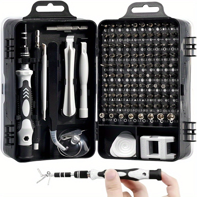 131/46PCS High Quality Toolbox, New High Quality Precision Maintenance Kit, Suitable For Automobile Maintenance, Home Furniture Maintenance, Daily Life Maintenance And Other Environment Maintenance Work.