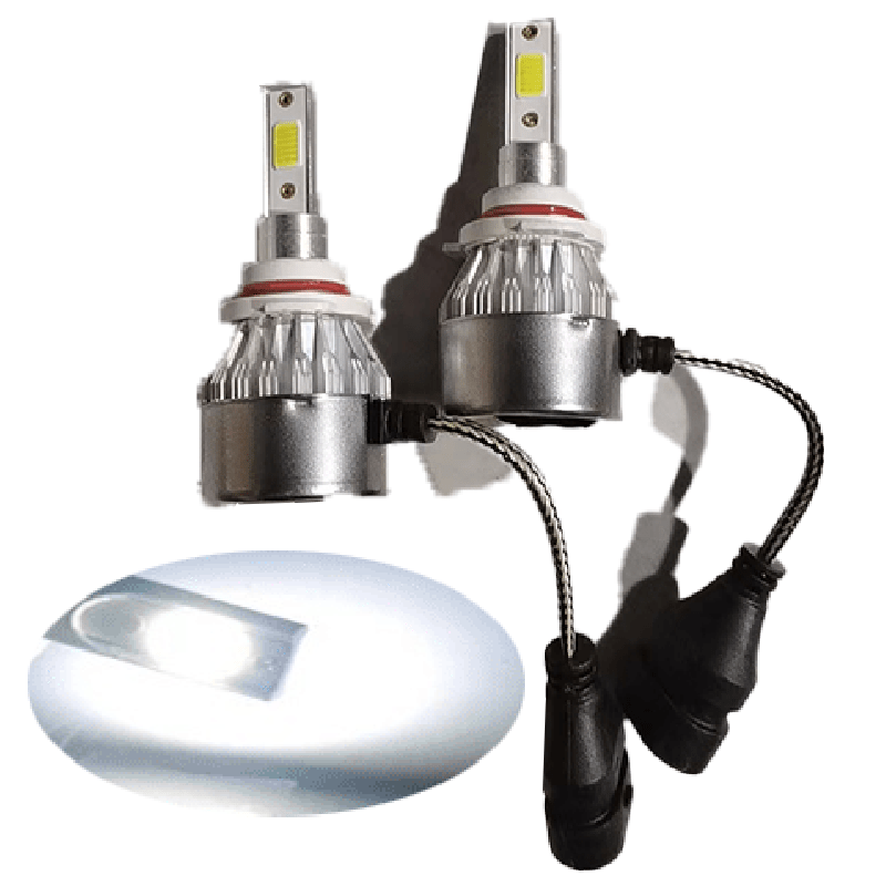 Upgrade Your Car with 2pcs C6 LED Headlights - H7, H4, 9005, 9006, H8, H9, H11 - 6000K & 8000K Fog Lamp