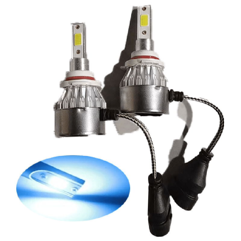 Upgrade Your Car with 2pcs C6 LED Headlights - H7, H4, 9005, 9006, H8, H9, H11 - 6000K & 8000K Fog Lamp