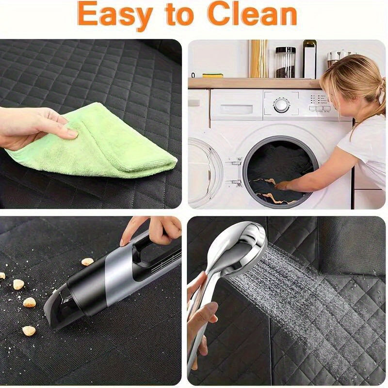 1pc Car Trunk Pet Cover, Travel Dog Car Pad, Waterproof All-inclusive Dog Mat, Non-slip Car Thickened Dog Seat Cushion, Perfect For Cats, Dogs & Cargo, Car Interior Accessories