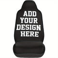 Custom Car Seat Cover - Personalized Design for Your Vehicle - Polyester Fabric