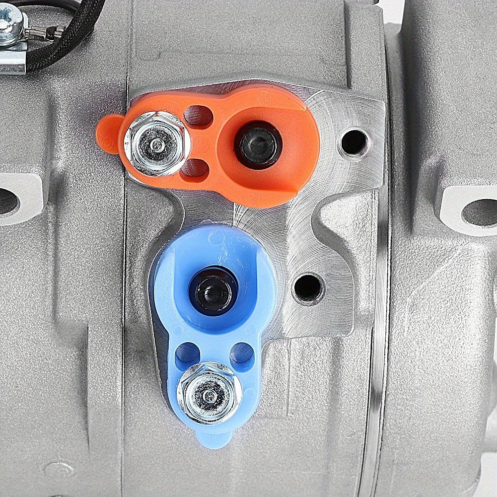 AC Compressor, Air Conditioning Compressor for Accord 3.0L 2003-2007 Vehicle Replacement Accessories Easy to Install CO10736C 6512102