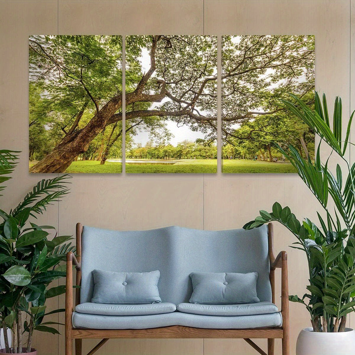 3 Pcs Frame Landscape Nature Art Decorative Painting For Dining Room Modern Environment Bedroom Office Canvas Wall Hall Decoration Studio