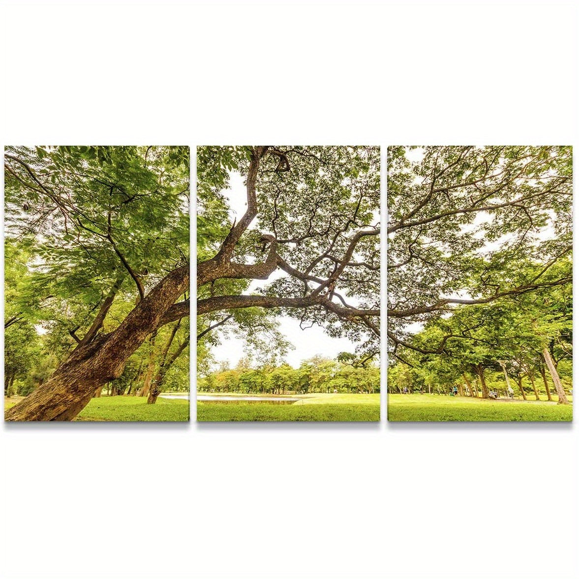 3 Pcs Frame Landscape Nature Art Decorative Painting For Dining Room Modern Environment Bedroom Office Canvas Wall Hall Decoration Studio
