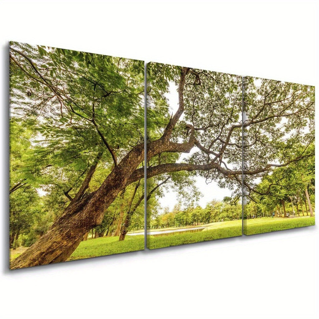 3 Pcs Frame Landscape Nature Art Decorative Painting For Dining Room Modern Environment Bedroom Office Canvas Wall Hall Decoration Studio