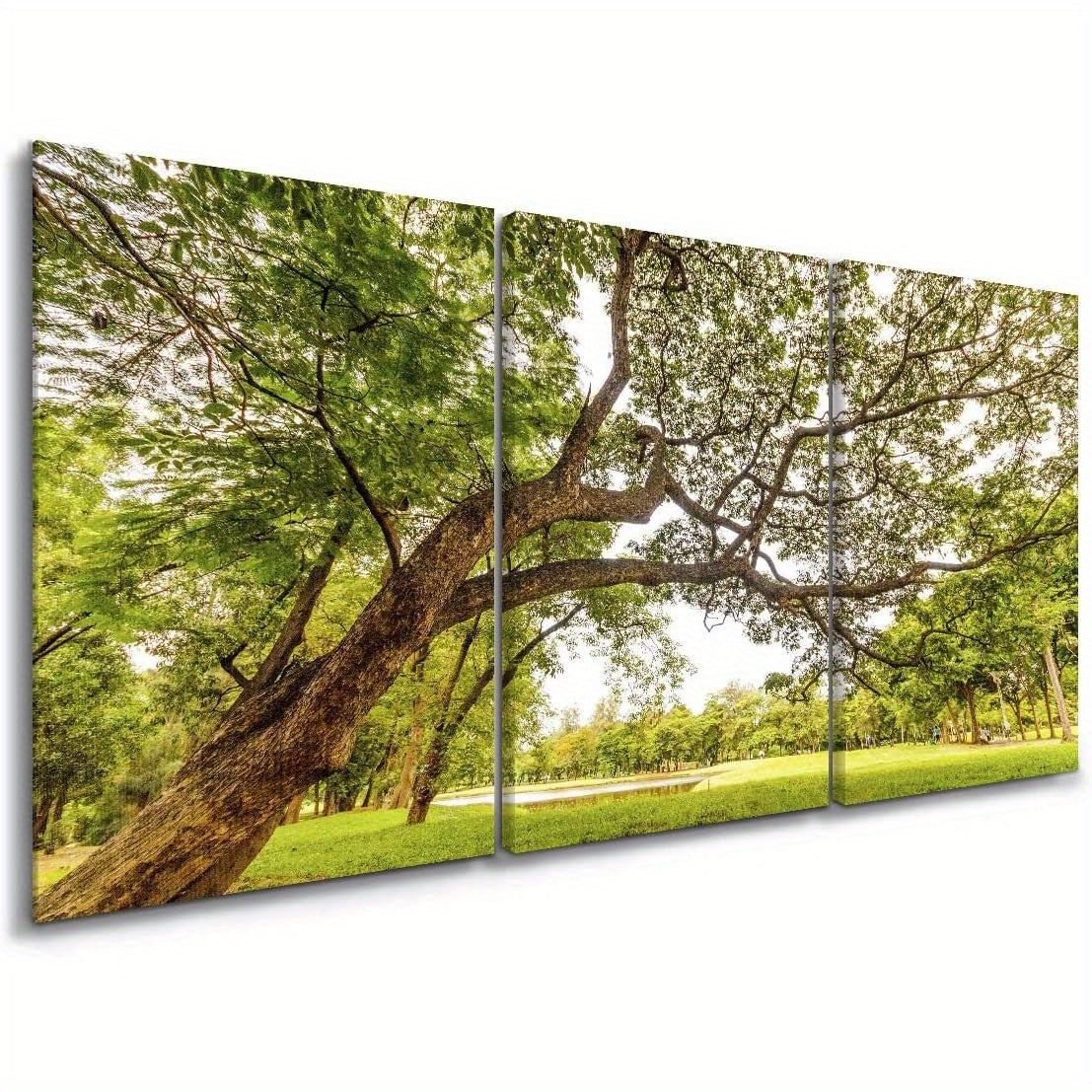 3 Pcs Frame Landscape Nature Art Decorative Painting For Dining Room Modern Environment Bedroom Office Canvas Wall Hall Decoration Studio