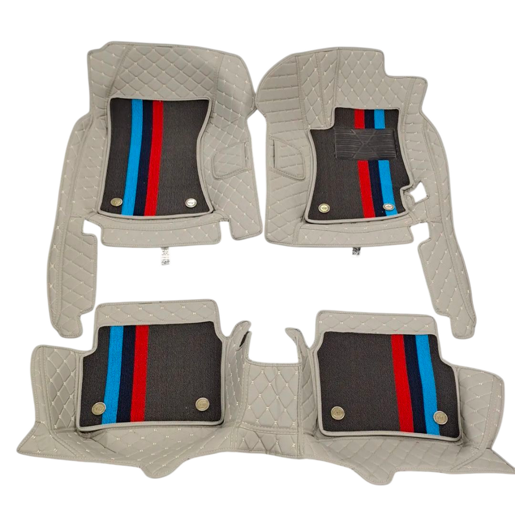 Alfombras Impermeables dobles hechas de cuero ecológico artificial ala medida exacta de cada automóvil