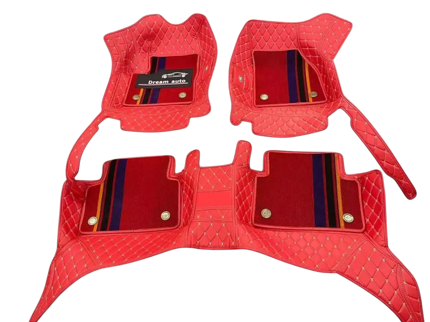 Alfombras Impermeables dobles hechas de cuero ecológico artificial ala medida exacta de cada automóvil