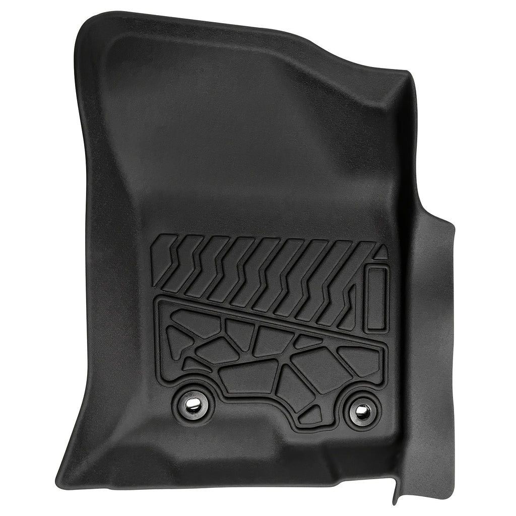 Floor Liners Mats & Rear Cargo Liners Compatible For Toyota For 4Runner 2013-2023 Heavy Duty All-Weather Floor Mats Rubber TPE Floor Liner Black