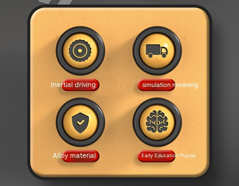 Super Large Alloy Container Engineering Vehicle Set Toy Container Ejectable Large Crane Model Boy As Halloween Gift