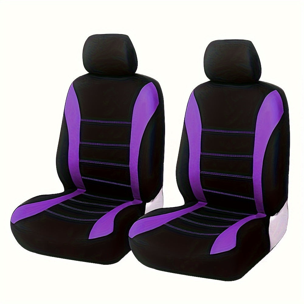 2pcs Car General purpose seat cover Front seat Car interior car seat cover