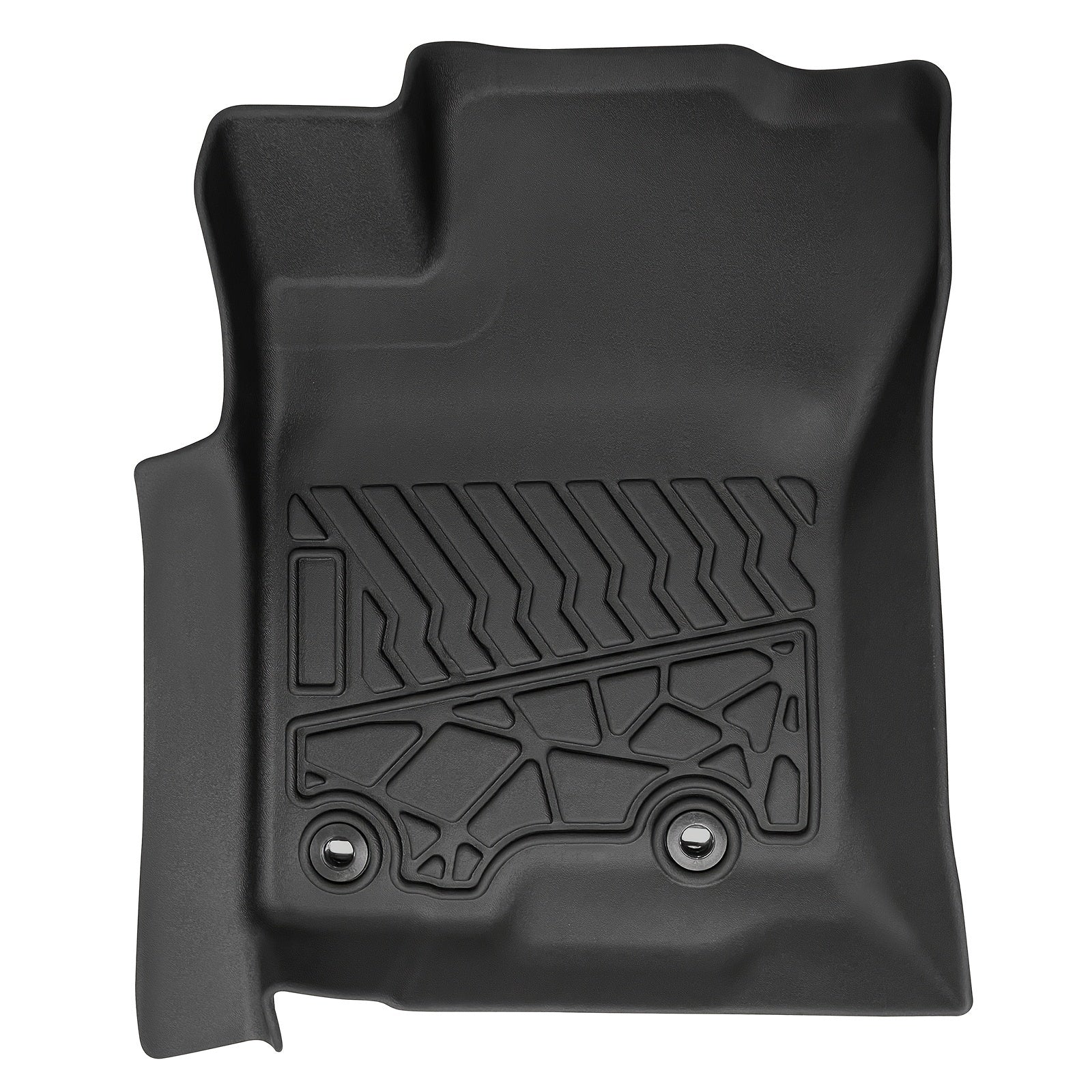 Floor Liners Mats & Rear Cargo Liners Compatible For Toyota For 4Runner 2013-2023 Heavy Duty All-Weather Floor Mats Rubber TPE Floor Liner Black