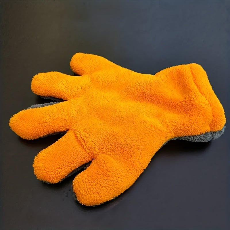 Universal Car Wash Glove, Scratch-Free Exterior Cleaning Tool, Durable Automotive Detailing Mitt for All Vehicles