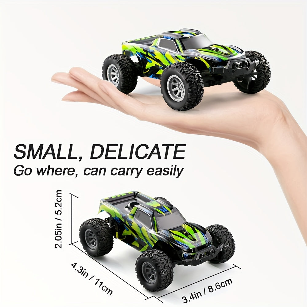 1:32 RC Car, Top Speed 20km/h, 2.4Ghz High-speed All-terrain Off-road Electric Toy Car, Ideal Gift For Boys And Girls, Christmas Gift