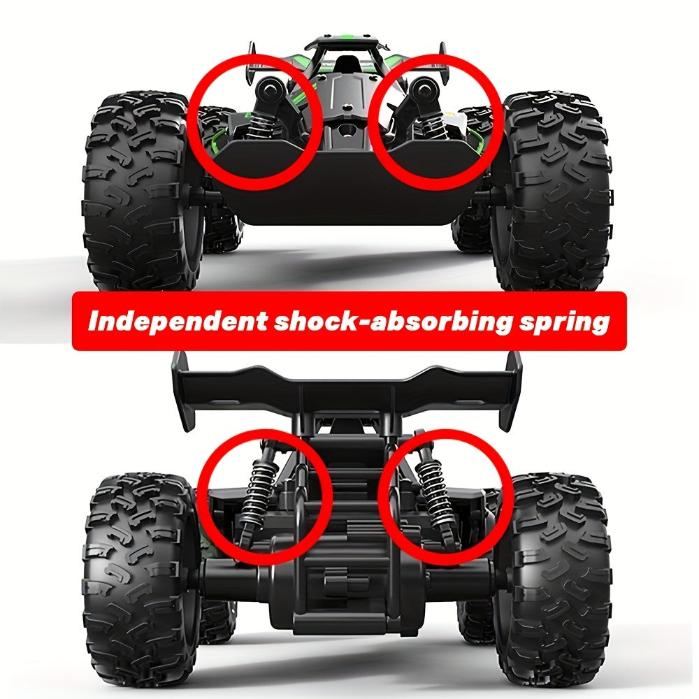 1:18 Scale High-Speed RC Car-15KM/H Drifting Action-Shockproof Rubber Tires-Ideal For Christmas/Halloween/Thanksgiving