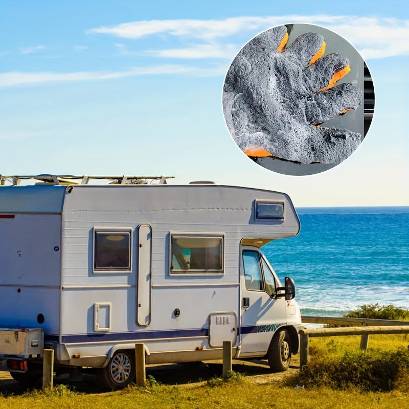 Universal Car Wash Glove, Scratch-Free Exterior Cleaning Tool, Durable Automotive Detailing Mitt for All Vehicles