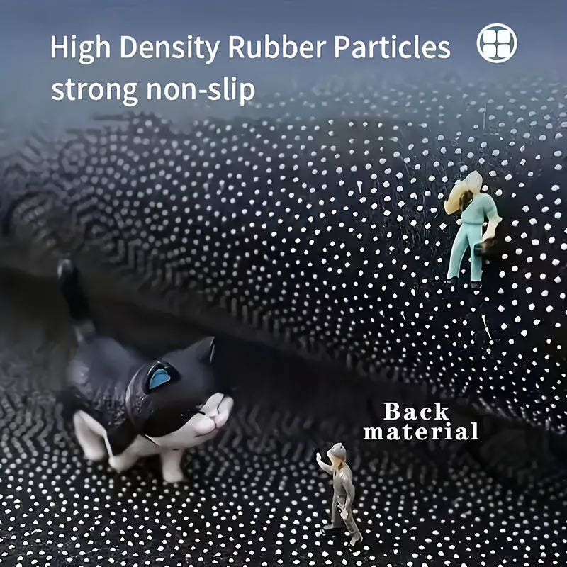 4pcs Anime Halloween Car Floor Mats Set - Fit, Non-Slip, Waterproof & Easy to Clean - Perfect for Front & Rear Seats