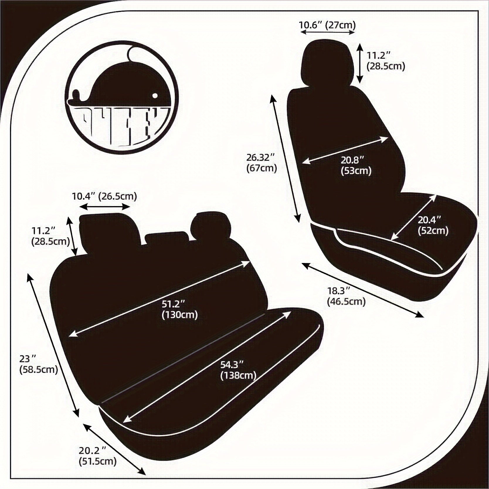 Five Seats Full Coverage Car Seat Covers Set - Premium Three-Dimensional PU Leather, Universal Fit for SUV Off-Road Vehicles, Adjustable and Durable, Winter High-End Design for Ultimate Comfort and Protection