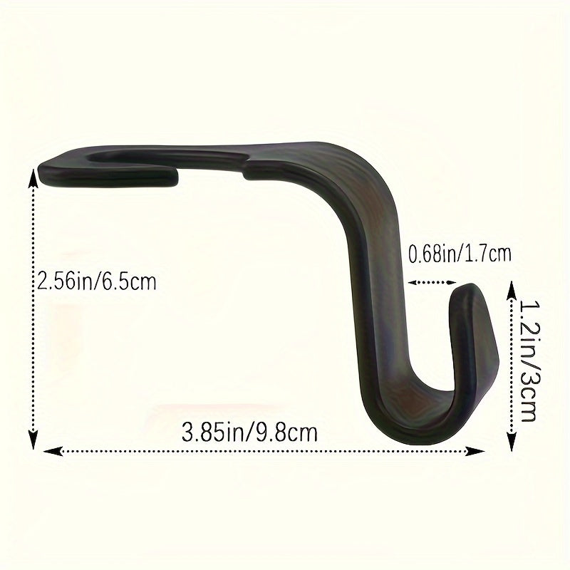 Multi-Functional 2 Pcs Charming Blossom - Flower Car Seat Headrest Hooks, Must-Have Interior Accessories For Vehicle Organization