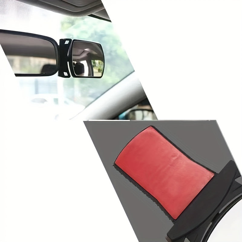 1pc Car Interior Rearview Mirror, Safety Rear Seat Observation Mirror, Rear Seat Auxiliary Mirror, Car Interior Accessories