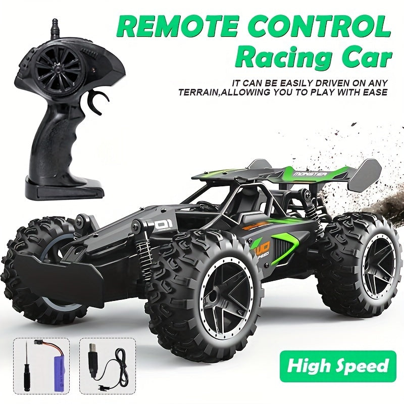 1:18 Scale High-Speed RC Car-15KM/H Drifting Action-Shockproof Rubber Tires-Ideal For Christmas/Halloween/Thanksgiving
