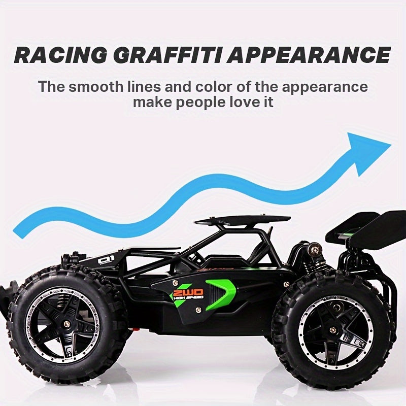 1:18 Scale High-Speed RC Car-15KM/H Drifting Action-Shockproof Rubber Tires-Ideal For Christmas/Halloween/Thanksgiving