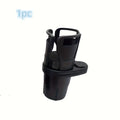 2-in-1 Rotating Car Cup Holder Expander - Durable ABS, Multi-Functional Vehicle Interior Accessory