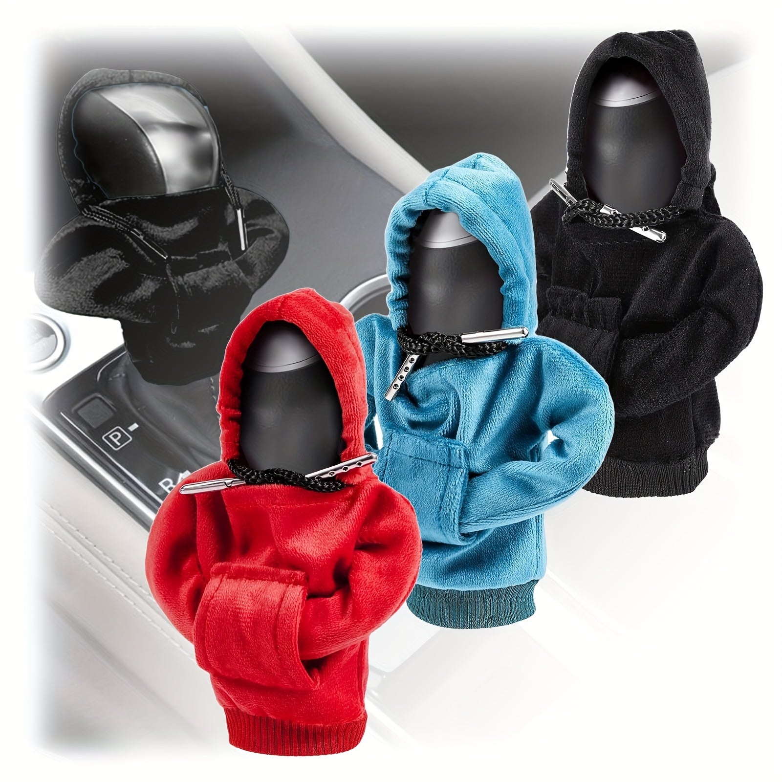 3pcs Universal Car Shift Covers - Stylish Interior Accessories for Your Vehicle - Perfect Gift Idea