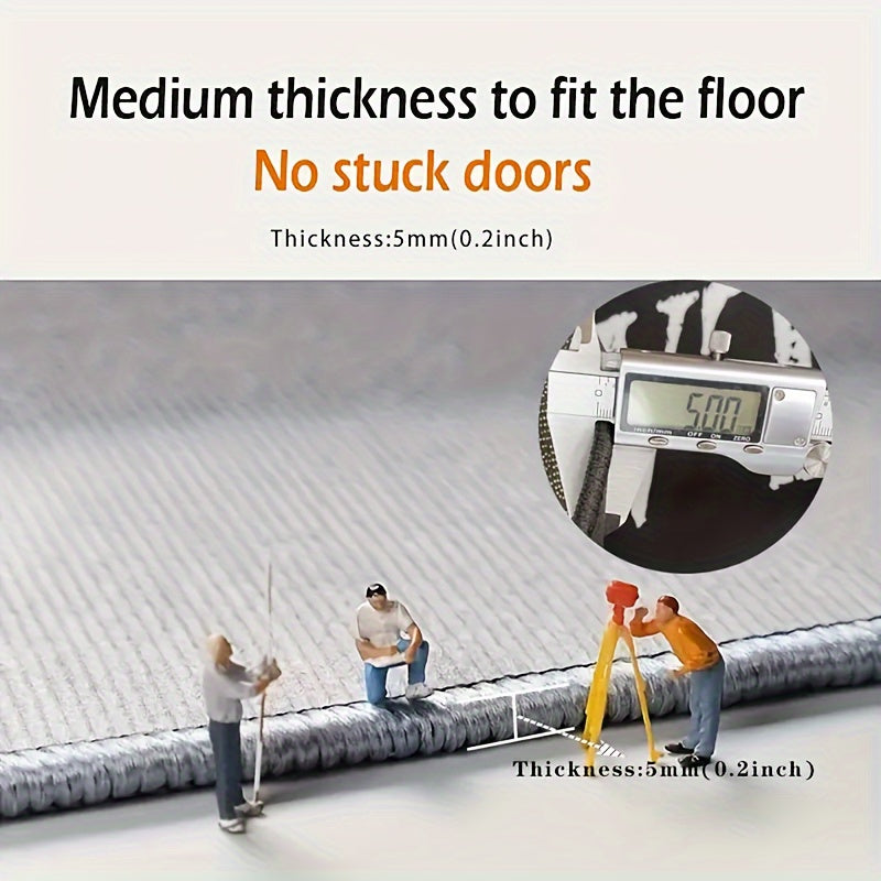 4PCS Set of Waterproof, Easy-Clean, Non-Slip Halloween Skull-Themed Rubber Car Floor Mats for Front & Rear, Universal Fit for All Vehicles