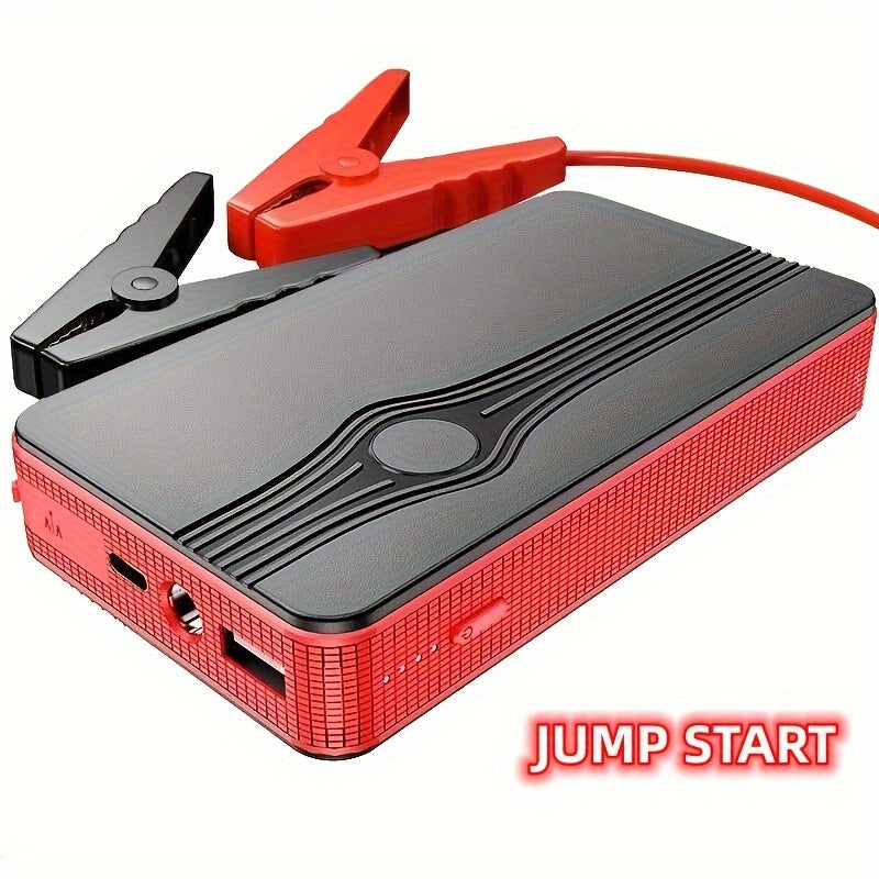 Car Jump Starter Battery Power Bank For 7200mAh Portable Emergency Booster, Vehicle Emergency Starting Power Emergency Power Starter, 1pc