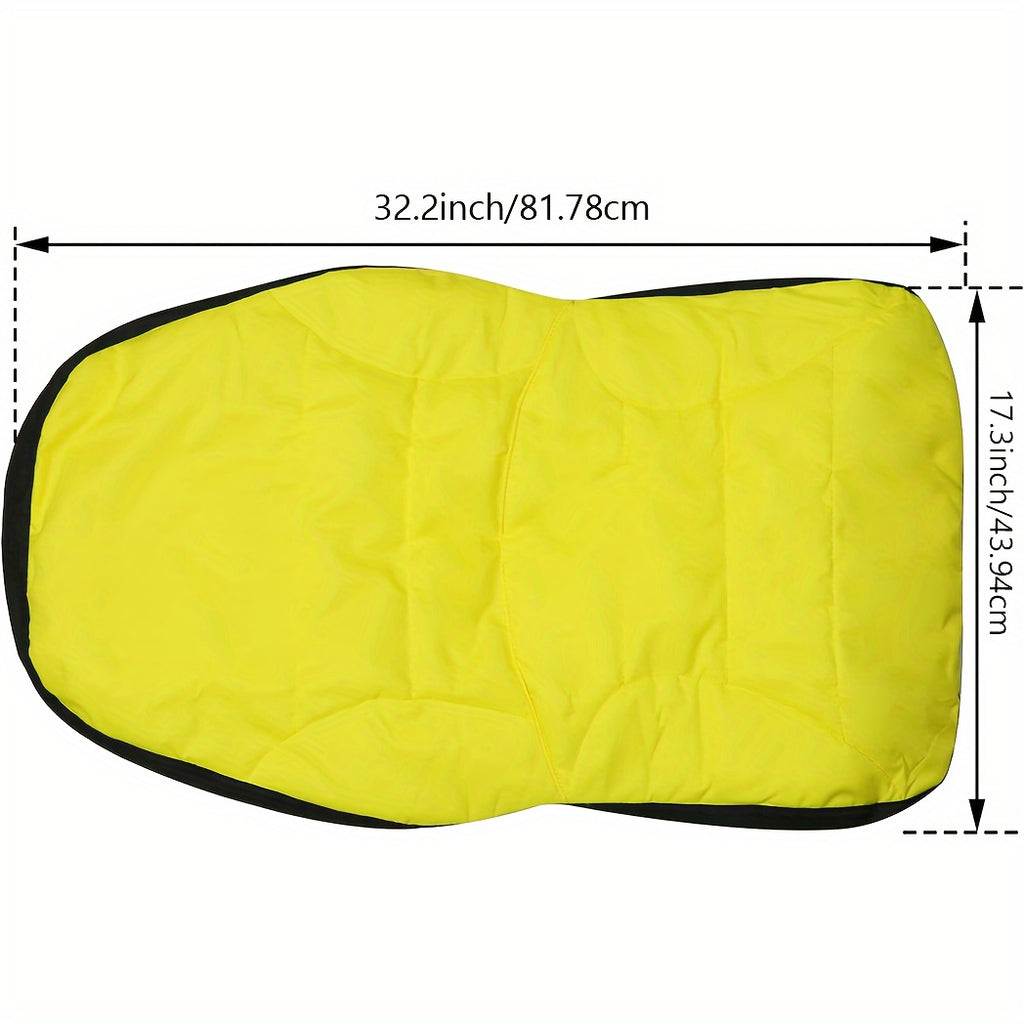 [1pc Durable Tractor Seat Cover] 1pc BINAZON Tractor Seat Cover, Compatible with 3E, 3R, 4M Series, 1023E, Durable Fabric, Universal Fit, Easy Installation, Protective Cushion for Farm Equipment