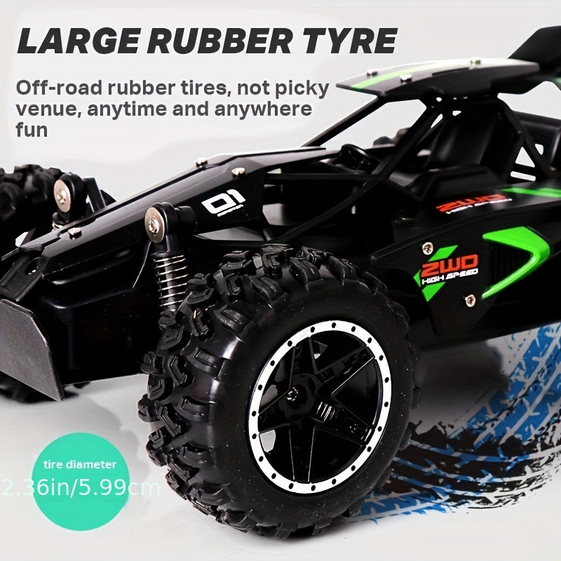 1:18 Scale High-Speed RC Car-15KM/H Drifting Action-Shockproof Rubber Tires-Ideal For Christmas/Halloween/Thanksgiving