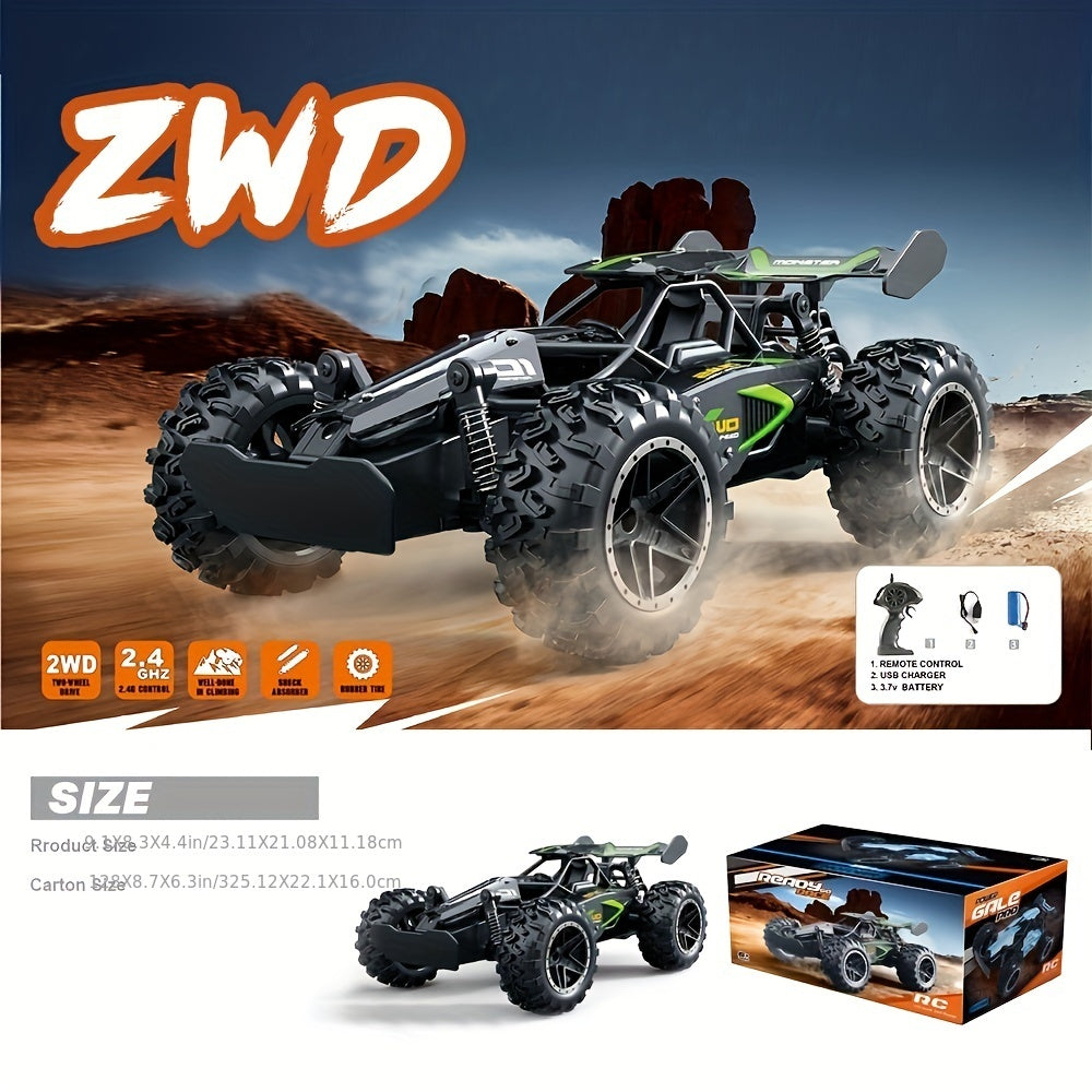1:18 Scale High-Speed RC Car-15KM/H Drifting Action-Shockproof Rubber Tires-Ideal For Christmas/Halloween/Thanksgiving