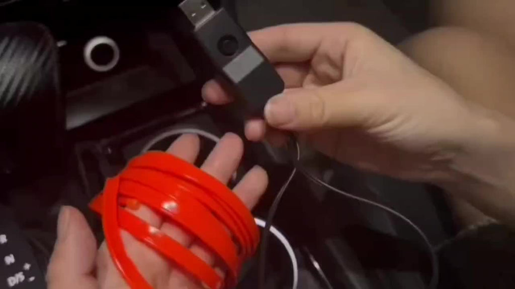 Flexible 200cm/79inch LED Strip Automobile Atmosphere Lamp - Car Interior Lighting Decoration Garland Wire Rope Tube Line Neon Light USB Drive