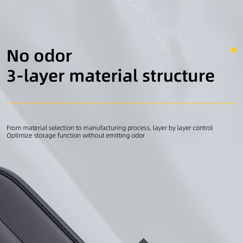 1 Piece PU Leather Universal Car Seat Back Storage Bag - Large Capacity Multifunctional Pocket with Rear Storage for Organizing Essentials