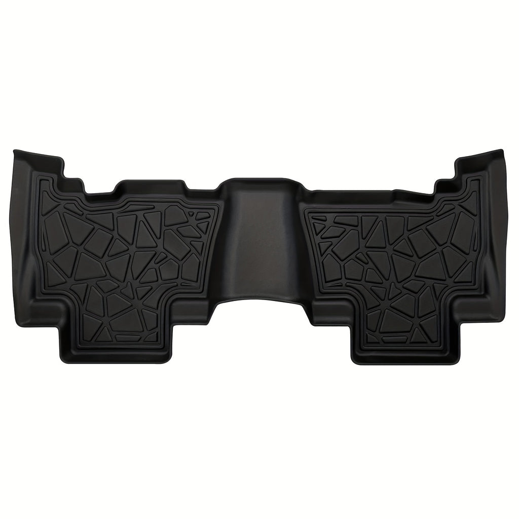 Floor Liners Mats & Rear Cargo Liners Compatible For Toyota For 4Runner 2013-2023 Heavy Duty All-Weather Floor Mats Rubber TPE Floor Liner Black