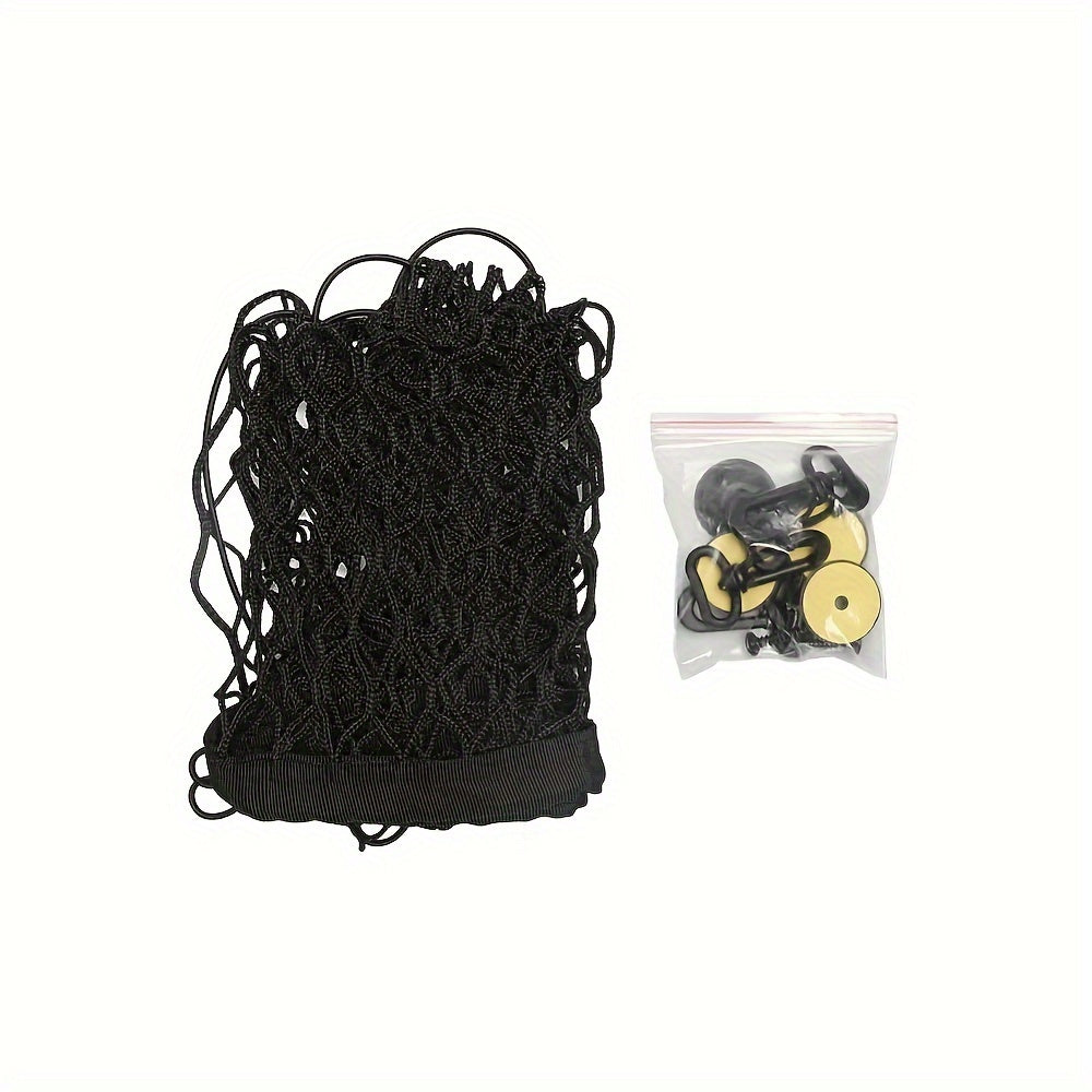 Durable Universal Fit RV HERO Car Trunk Barrier for Dogs - Elastic Pet Safety Fence with Plastic Vehicle Isolation Net for Pet Protection