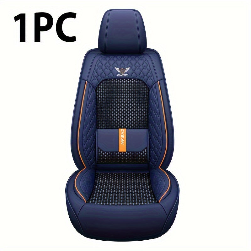 5 Seat Car Cushion Four Seasons Universal Seat Cover, Fully Surrounded By High-grade Ice Silk Seat Cushion, Special Breathable Seat Cover