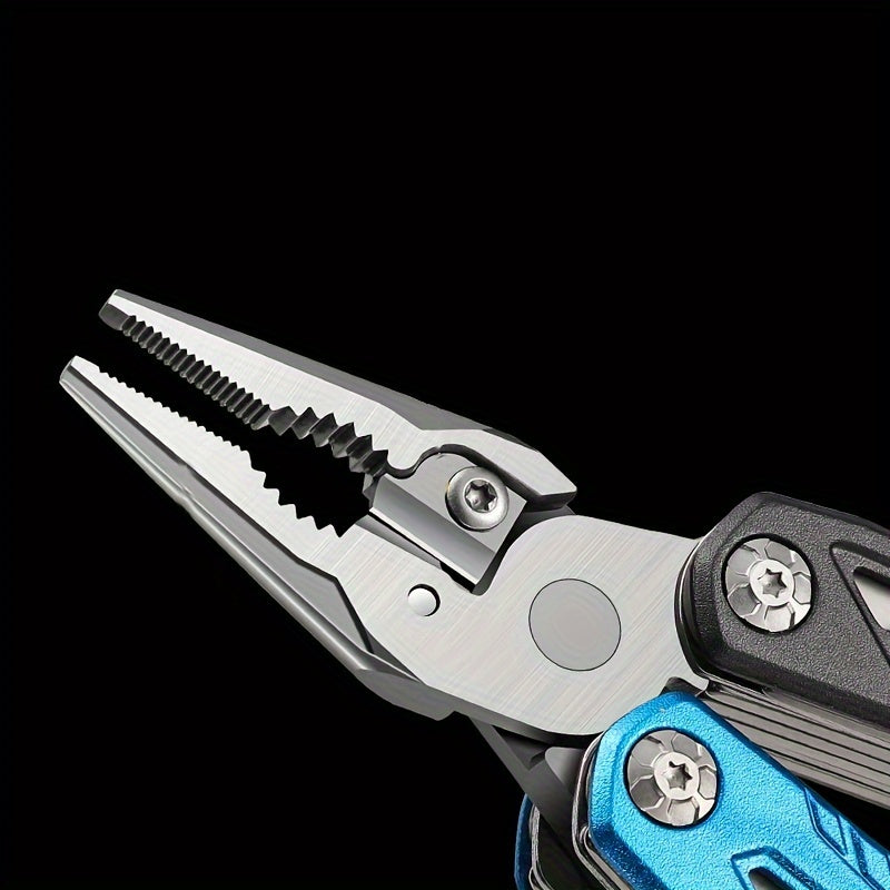 New Multifunctional Wrench, Hammer, Folding Pliers, Household Daily Maintenance, Vehicle Emergency Portable Tool, Camping Outdoor Combination Tool/1pc