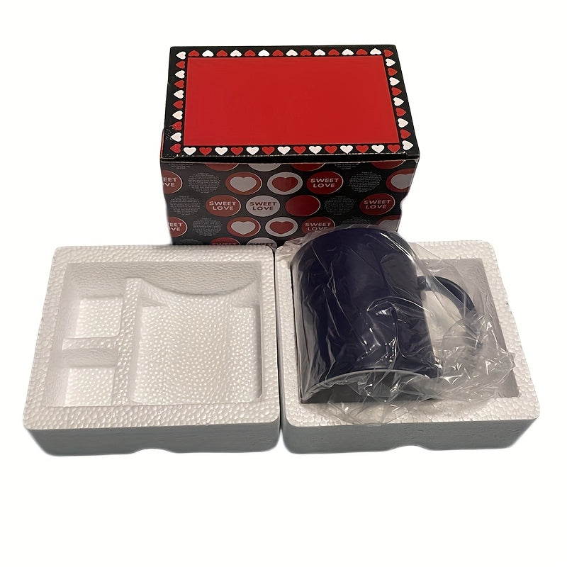 Festive Christmas-Themed Ceramic Mug - Perfect For Coffee, Tea & Milk - Unique Gift For Parents, Reusable & Eco-Friendly