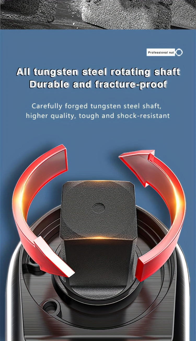 1 Set JAVN 12V Cordless Electric Wrench, 45NM 3/8'' Ratchet Wrench, Removal Screw Nut Car Repair Tools, Right Angle Wrench, Power Tool