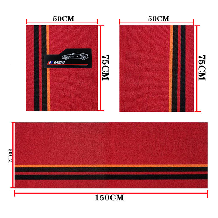 Alfombras Impermeables dobles hechas de cuero ecológico artificial ala medida exacta de cada automóvil