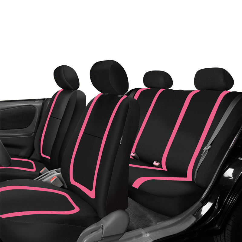 Car Seat Covers Full Set, Gray Purple Black Blue Red Purple Car Seat Cushion  Car Seat Protector Car Decoration Airbag Safe