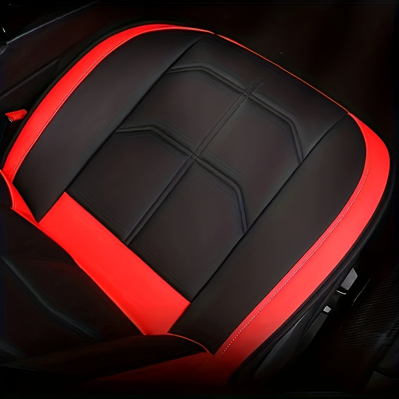 5-Seat SUV Waterproof Car Seat Cover Set - Premium PU Leather Universal Fit, Full Set Car Seat Cushion, Compatible with Five Models, Easy to Clean and Durable