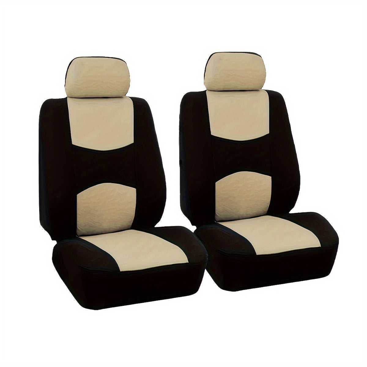 Two Tablet Fabric Universal Car Seat Covers for Front Seats