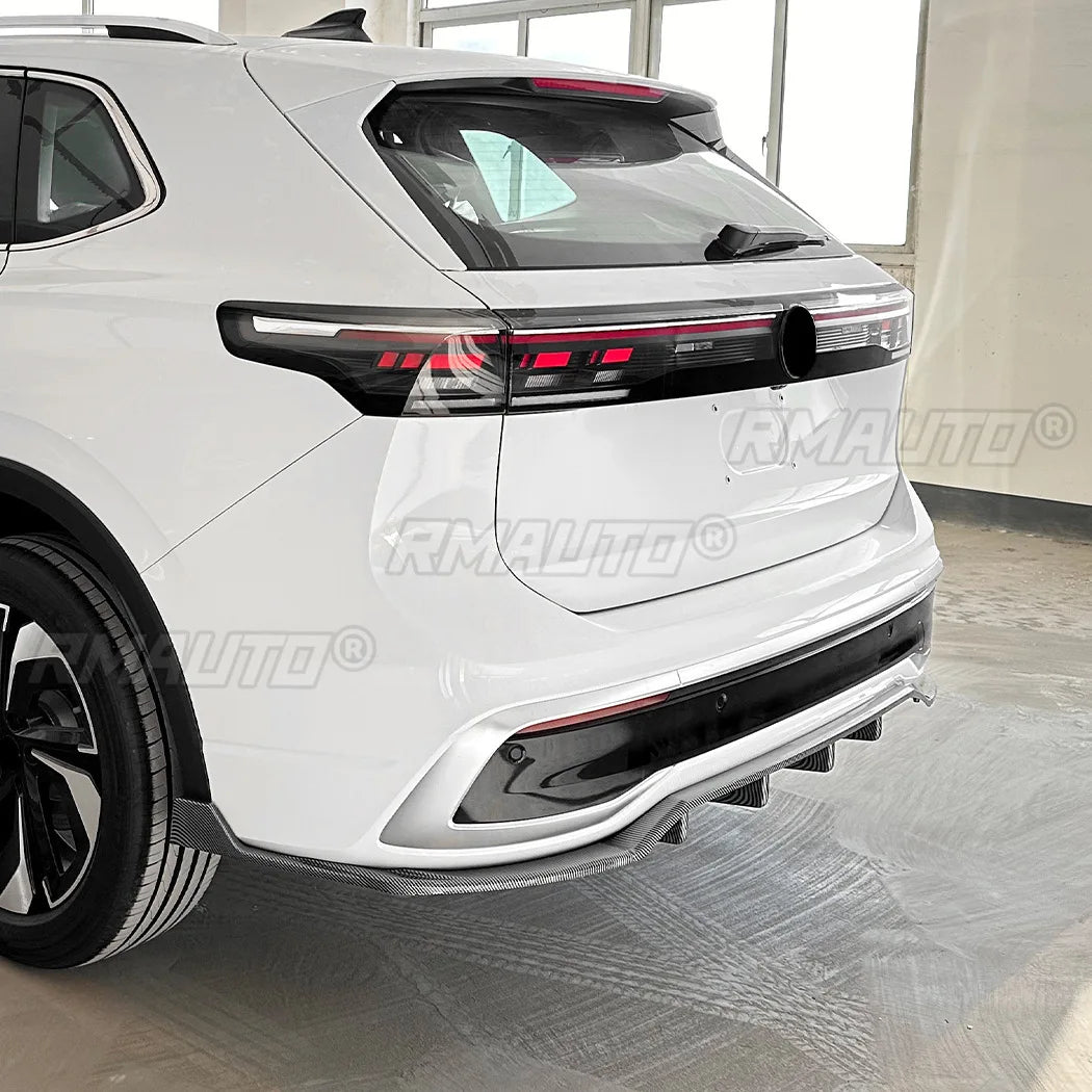 For VW Tiguan MK3 2024+ Body Kit Bumper Protector Rear Bumper Splitter Rear Bumper Spoiler Diffuser Cover Car Accessories