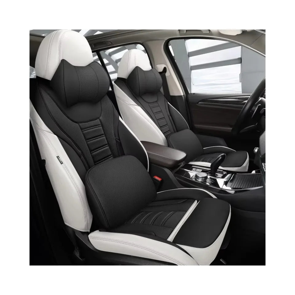 Factory Wholesale Car Mats Carpet Floor Mat Leather Car Seat Covers Luxury Universal Seats Cover Car Accessories