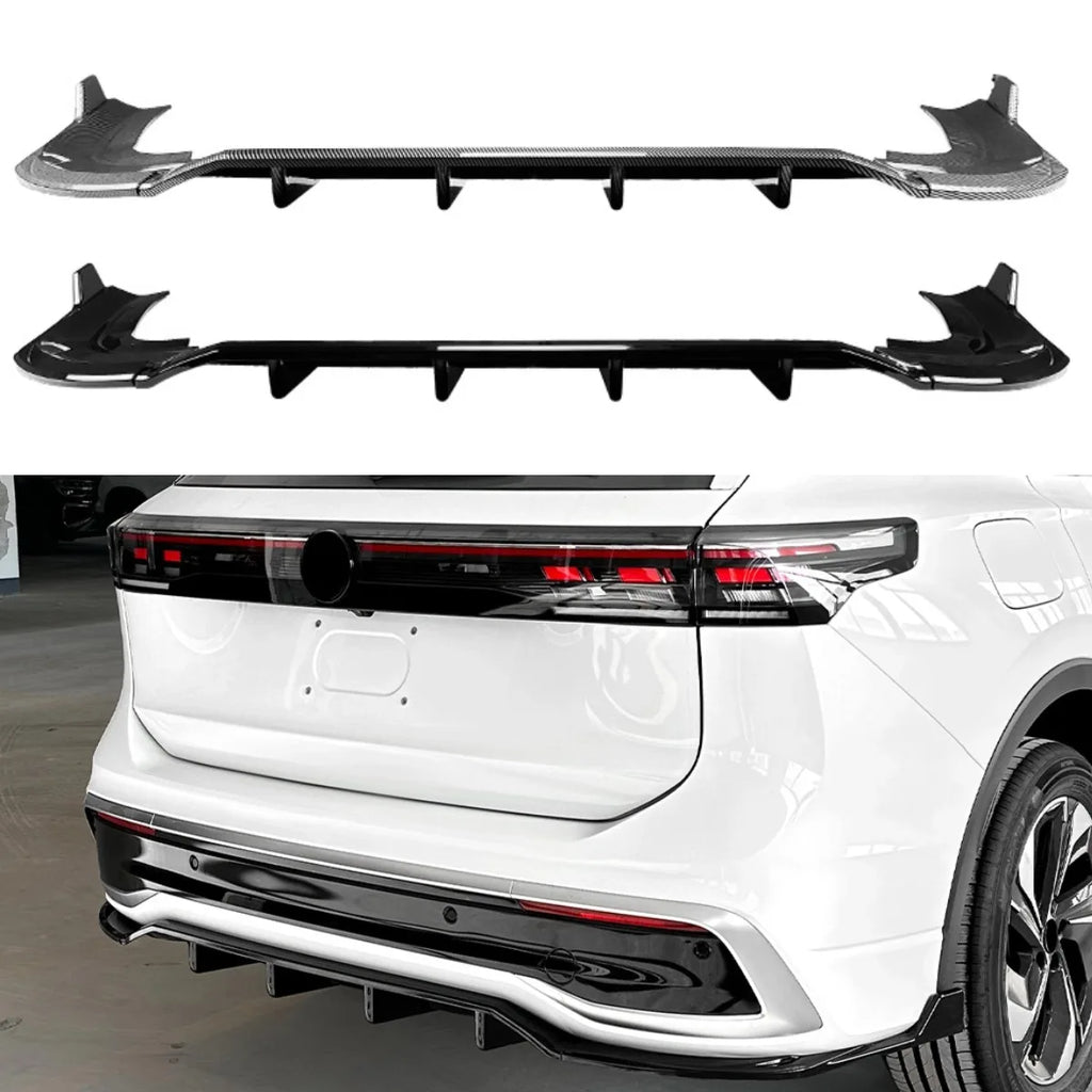 For VW Tiguan MK3 2024+ Body Kit Bumper Protector Rear Bumper Splitter Rear Bumper Spoiler Diffuser Cover Car Accessories