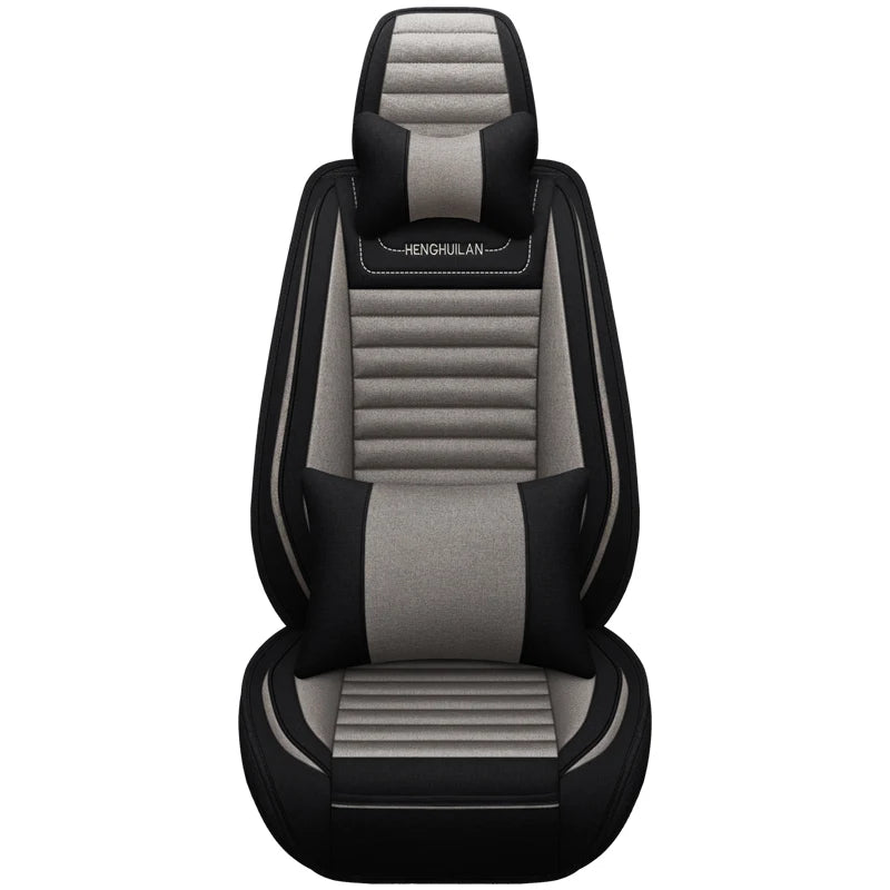 All-inclusive Linen All-season Universal Seat Cover Car Interior Accessories Decoration Luxury Version